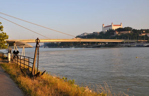 Castelo em Bratislava — Fotografia de Stock