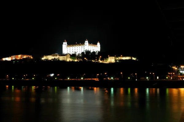 Castelo à noite — Fotografia de Stock