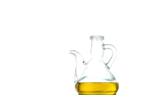 Olive oil in oilcan — Stock Photo, Image