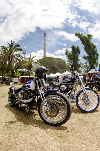 Harley-davidson vlastní — Stock fotografie