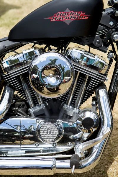Harley-engine — Stockfoto
