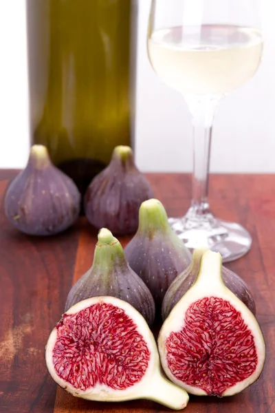 Fichi e vino — Foto Stock