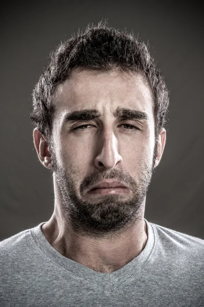 Man crying — Stock Photo, Image