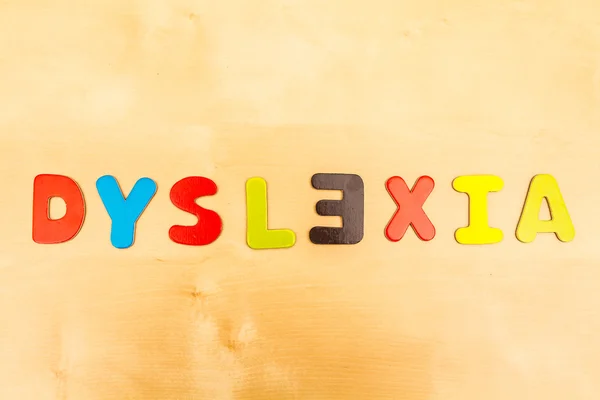 Dysleksja — Zdjęcie stockowe