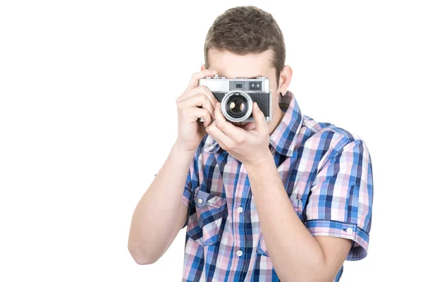 Verouderde camera — Stockfoto