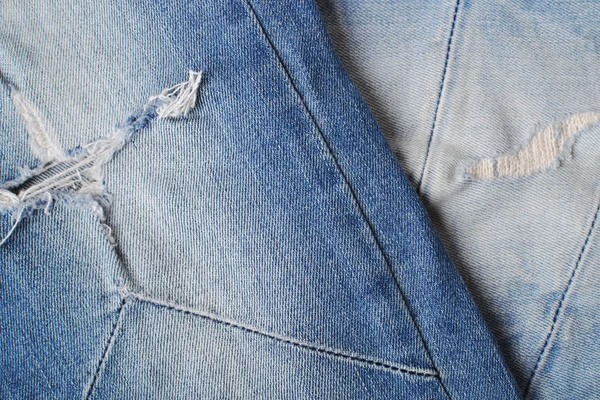 Крупный план джинсов — стоковое фото