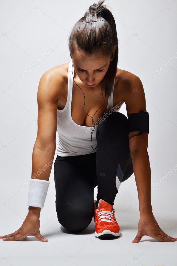 Beautiful fitness woman