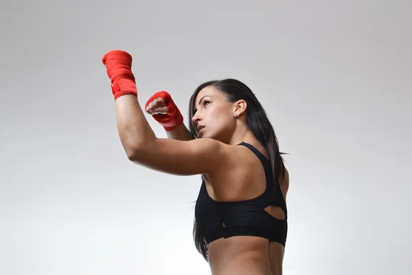 Beautiful fitness woman — Stock Photo, Image