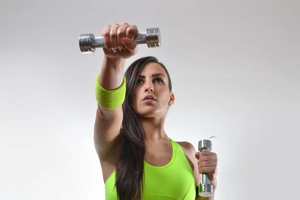 Beautiful fitness woman — Stock Photo, Image