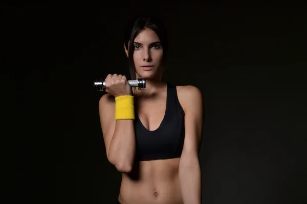 Beautiful fitness woman working out — Stock Photo, Image