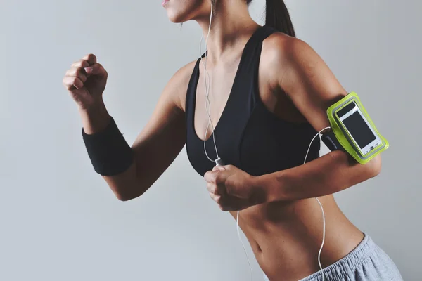 Schöne Fitness-Frau — Stockfoto