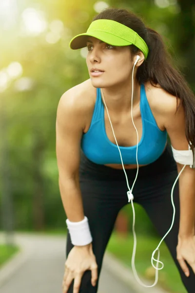 Bella donna fitness Foto Stock Royalty Free