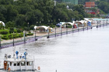 Uzak Doğu Rusya sel
