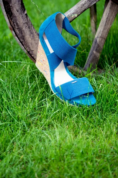 Sandali da donna al volante, scarpe italiane — Foto Stock