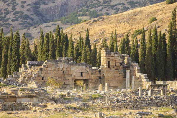 Pamukkale, Hierapolis, Turkey — Stock Photo, Image