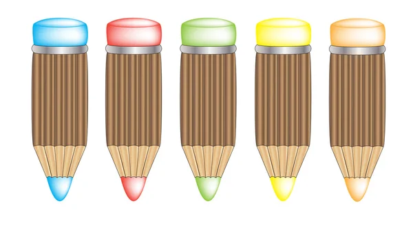 Pencils — Stock Vector