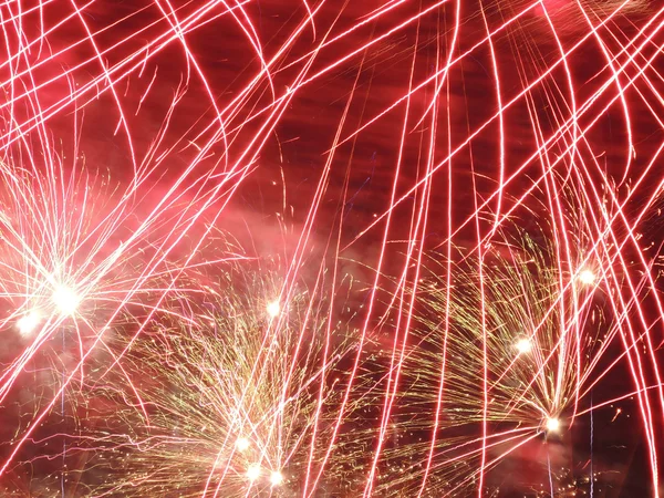 Fuochi artificiali — Foto Stock