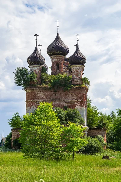 Alte Orthodoxe Kirche Dorf Bujakovo Provinz Kostroma Russland Das Baujahr — Stockfoto