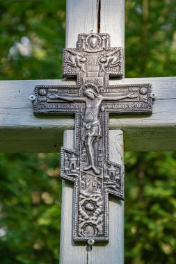 Ortodoks haçı, çarmıha germe, Ortodoks dininin sembolü.