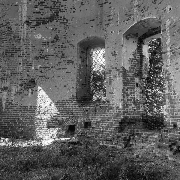 Das Innere Eines Verlassenen Tempels Der Tempel Des Dorfes Golovinskoje — Stockfoto