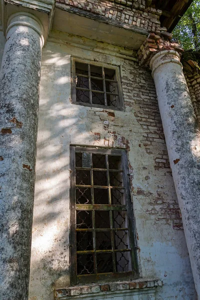 Die Zerstörte Orthodoxe Kirche Die Kirche Des Dorfes Pawlowskoje Provinz — Stockfoto