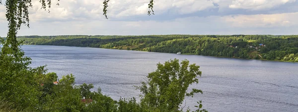 Landschaft Der Stadt Ples Der Wolga — Stockfoto