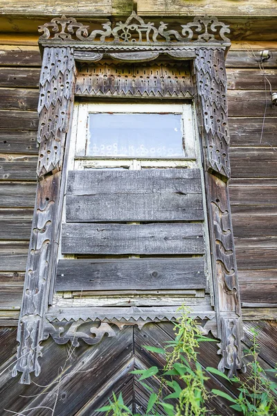 Platforme Lemn Vechi Într Casă Abandonată — Fotografie, imagine de stoc