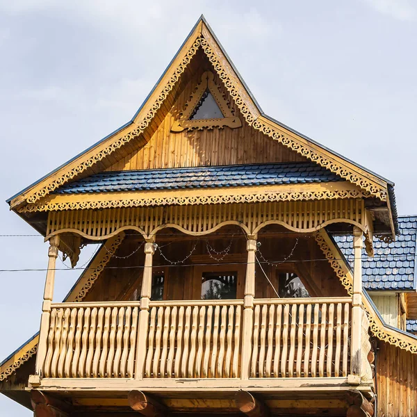 Malý Pohádkový Vesnický Domek — Stock fotografie