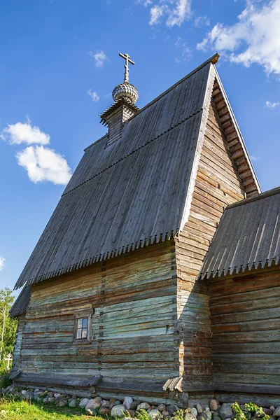 Vzkříšení Kostel Obce Bilyukovo Městě Ples Řece Volze Rusko Ivanovo — Stock fotografie