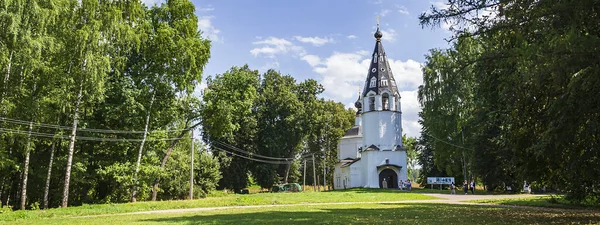 Iglesia Asunción Ciudad Ples Río Volga Rusia Región Ivanovo Año — Foto de Stock