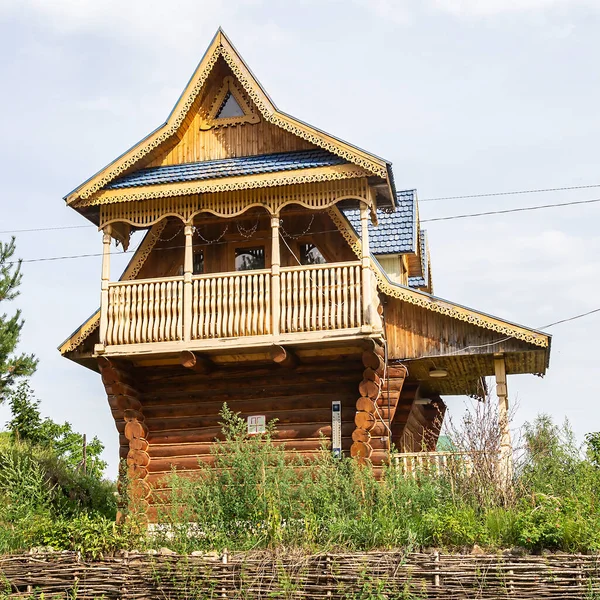 Маленький Казковий Сільський Будинок — стокове фото