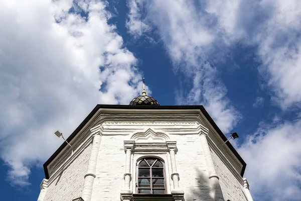 Kostel Nanebevzetí Panny Marie Městě Ples Řece Volze Rusko Ivanovo — Stock fotografie