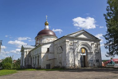St. Nicholas Katedrali Myshkin Şehri, Yaroslavl bölgesi, Rusya