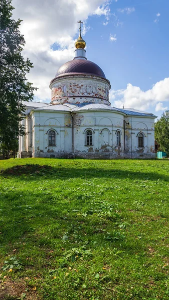 Свято Николаевский Собор Мышкин Ярославской Области Россия — стоковое фото