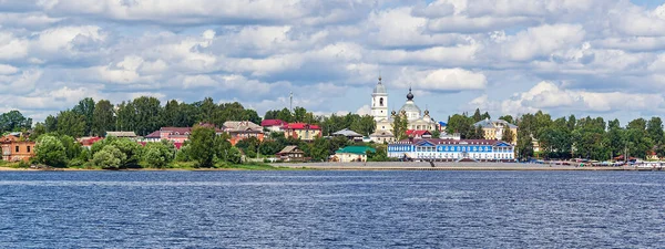 Embankment City Myshkin Yaroslavl Region Russia — Stock Photo, Image