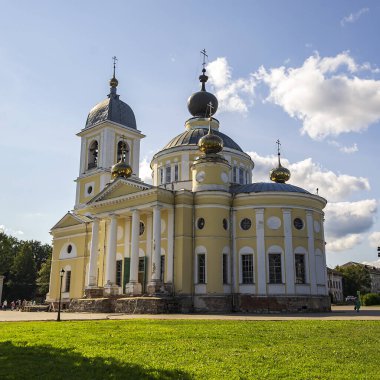Büyük Ortodoks Kilisesi, Varsayım Katedrali, Myshkin, Yaroslavl Bölgesi, Rusya