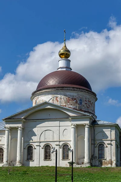 Свято Николаевский Собор Мышкин Ярославской Области Россия — стоковое фото