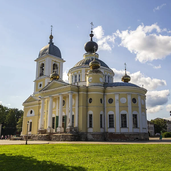 Gran Iglesia Ortodoxa Catedral Asunción Myshkin Región Yaroslavl Rusia —  Fotos de Stock