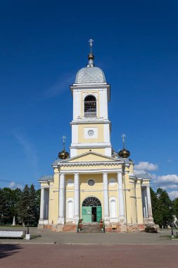 Büyük Ortodoks Kilisesi, Varsayım Katedrali, Myshkin, Yaroslavl Bölgesi, Rusya