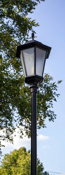 Old Street Lamp Executed Retro Style — Stock Photo, Image