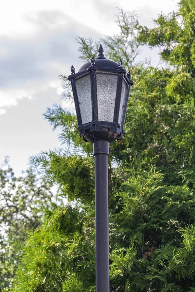 Old Street Lamp Executed Retro Style — Stock Photo, Image