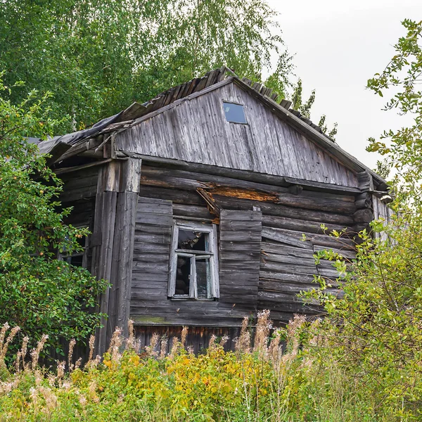 Abandoned Houses Abandoned Village Kostroma Region Russia Stock Photo