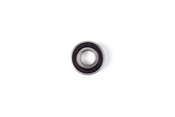 Ball Bearing Isolated White Background Metal Roller Bearing Super Precision — 스톡 사진