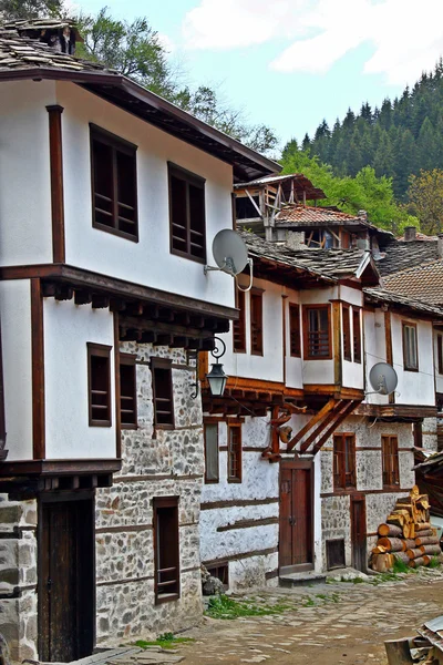 Historic village of Shiroka Laka, Bulgaria — Stock Photo, Image