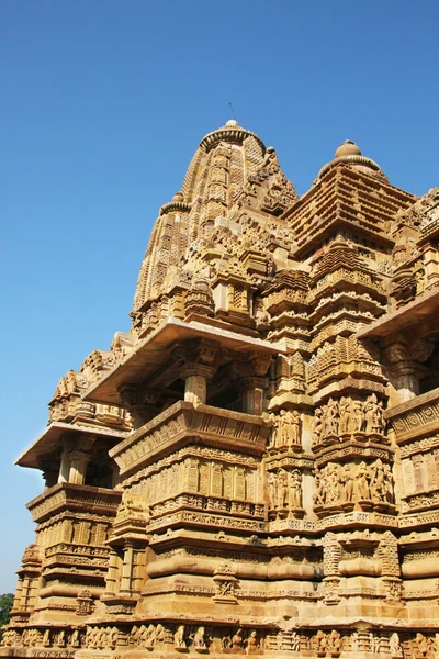 Erotische Kajuraho-Tempel — Stockfoto