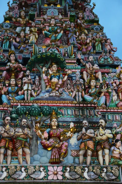 Templo hindú en Singapur al atardecer —  Fotos de Stock