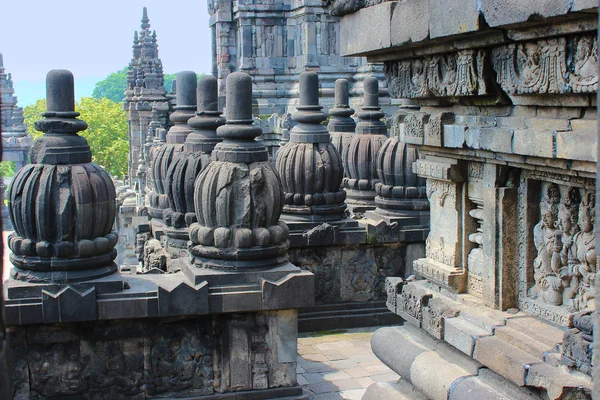 Индуистский храм Вишну на Яве — стоковое фото
