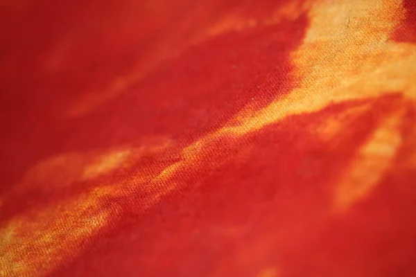 Czerwony Żółty Tekstylny Psychodeliczny Design Zbliżenie Tło Wysokiej Jakości Duży — Zdjęcie stockowe