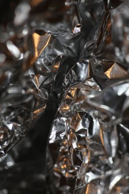 Alüminyum kağıt soyut arkaplan yüksek kaliteli büyük resim baskısını kapat