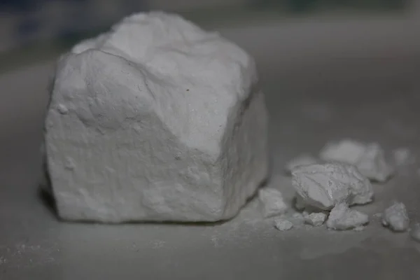 Rochas Brancas Cocaína Close Fundo Droga Impressão Tamanho Grande Alta — Fotografia de Stock